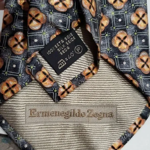 3 Ermenegildo Zenga Men's Ties